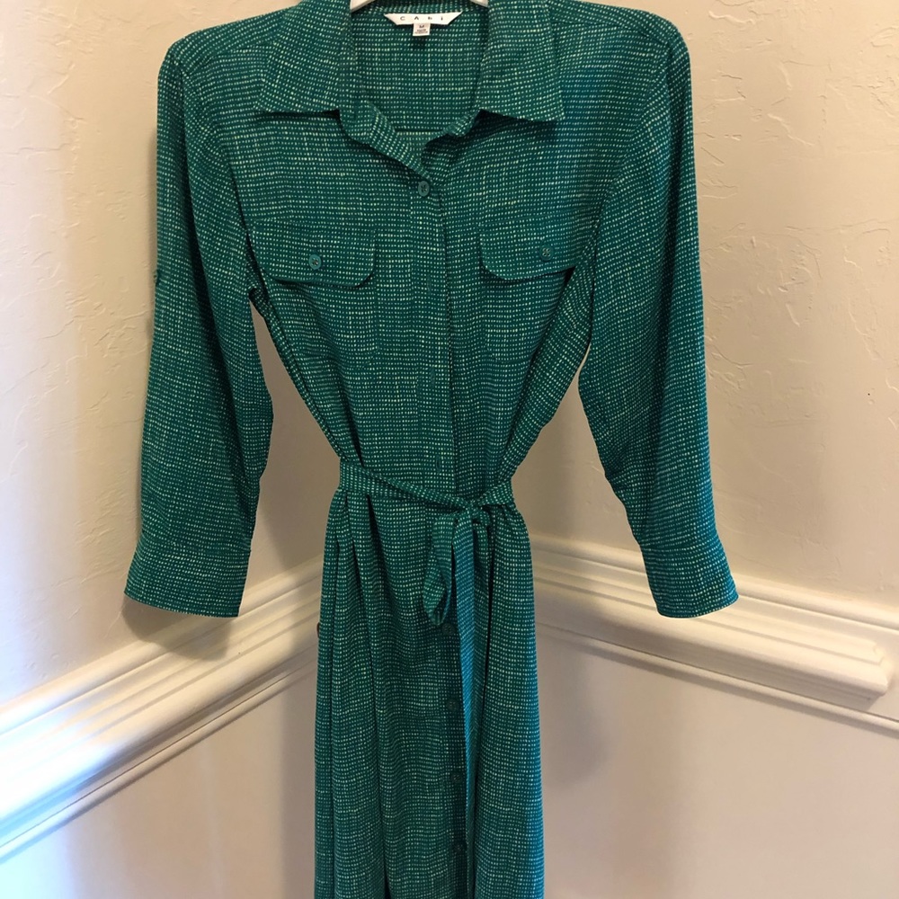 Cabi button down dress